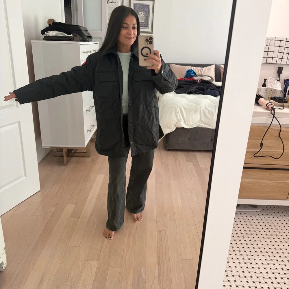 NWT Canada Goose Black Quilted Puffer Jacket - Picture 5 of 6